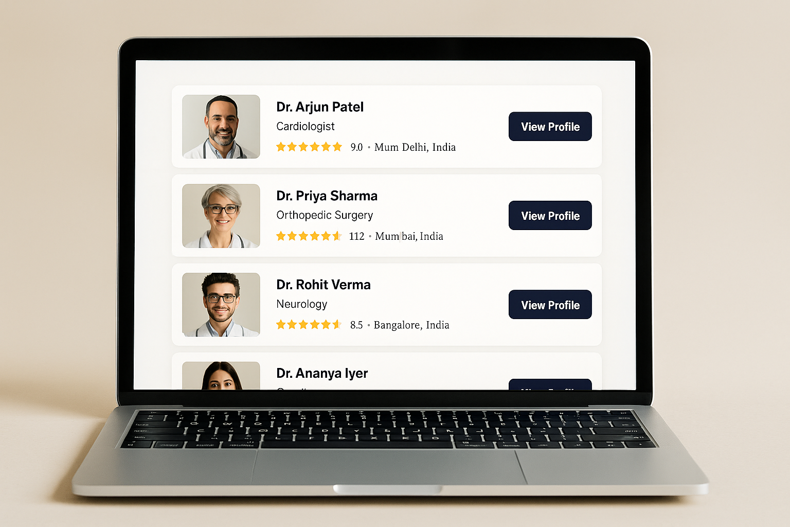 Get Matched With Trusted Doctors